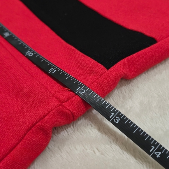 Charlotte Russe ✦ Red Strapless Bodycon Dress ✦ Drop Waist Asymmetrical Tube S - Picture 13 of 16